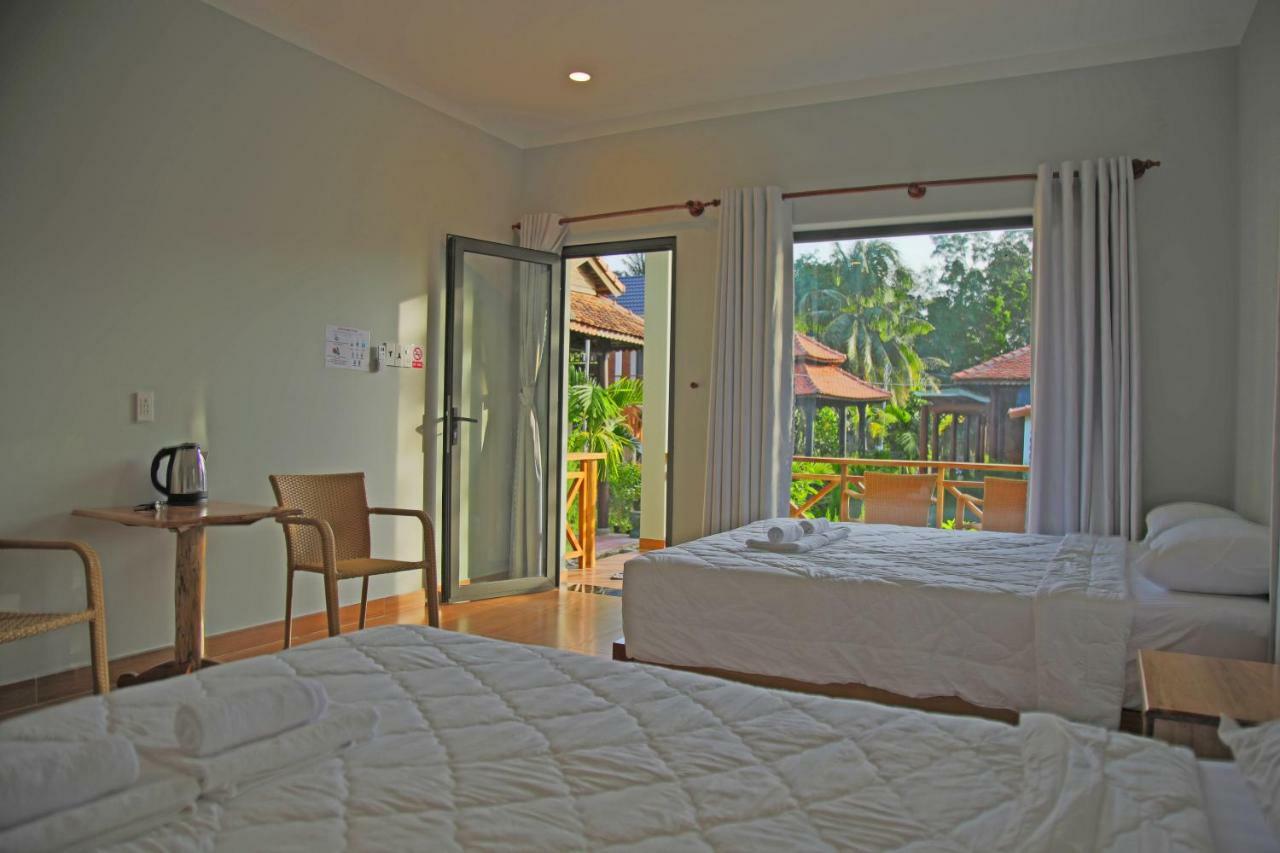 Phu Quoc Areca Garden Bungalow Bagian luar foto